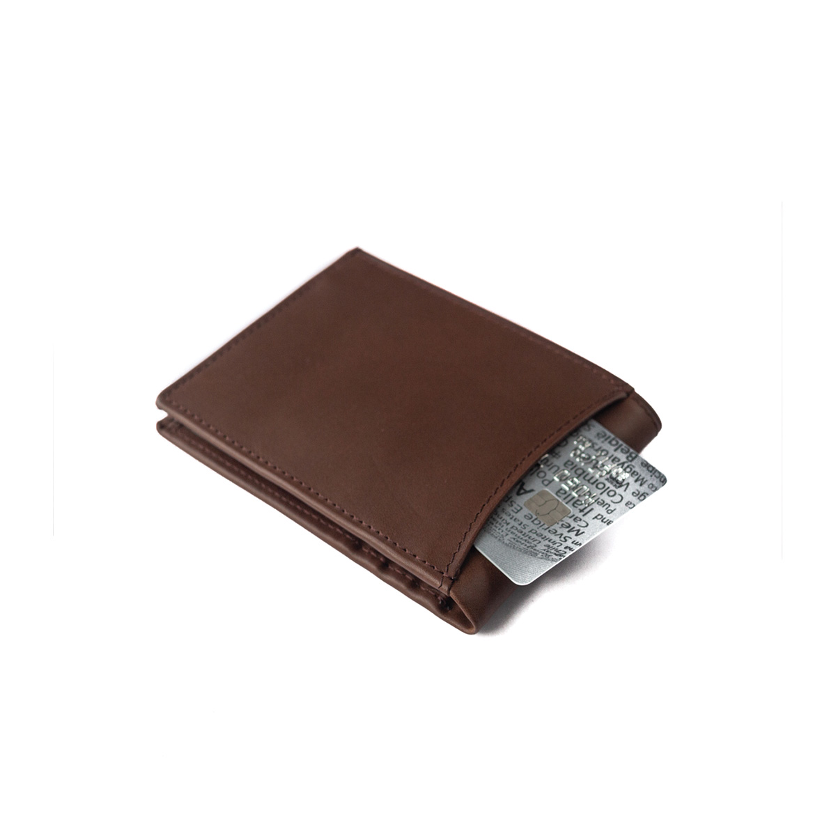 Billetera Studebaker Euro Cuero Marron - Imagen 4