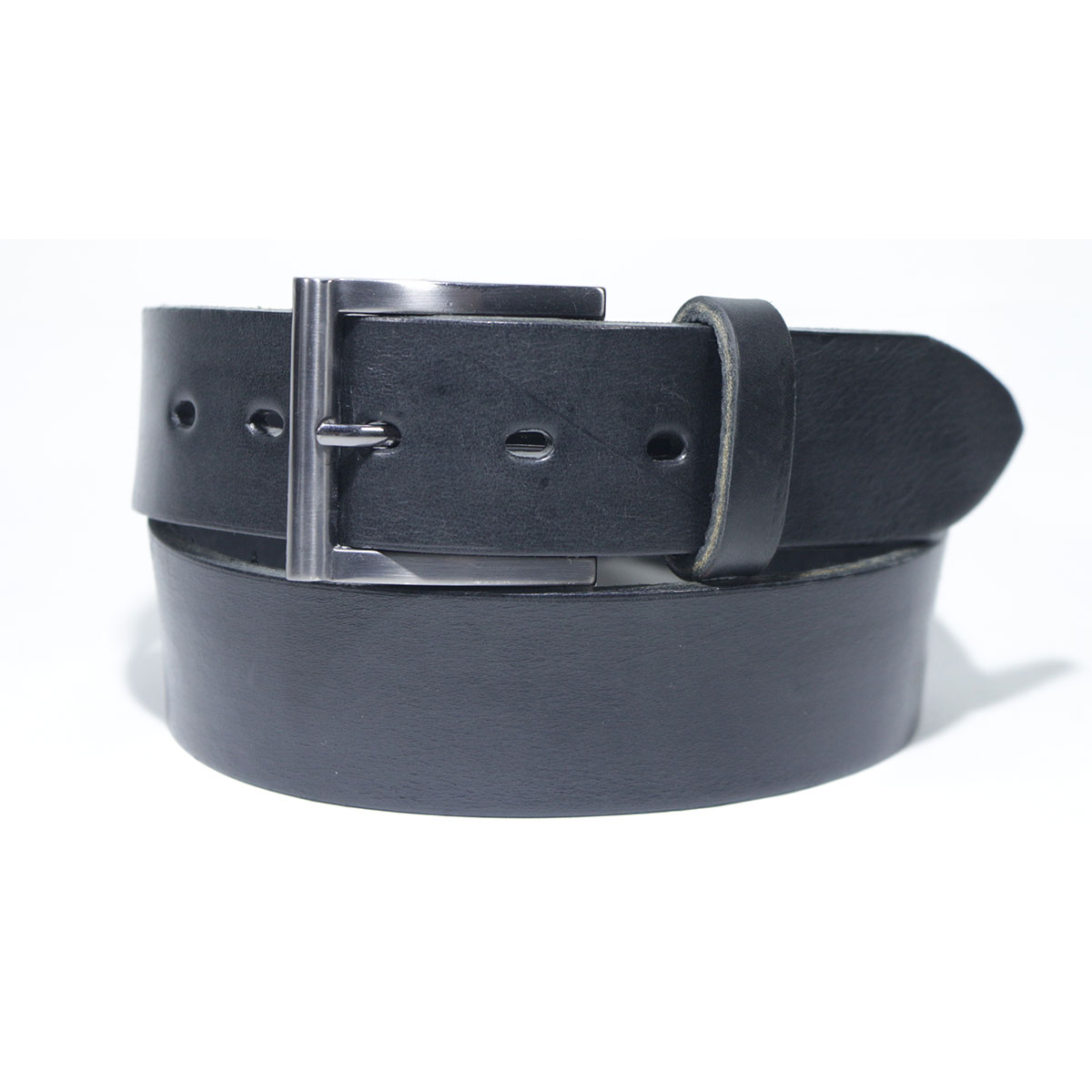 Cinturon Studebaker Cuero Vacuno Negro