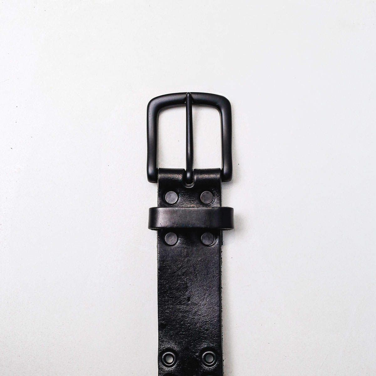 Cinturon Studebaker Magnum Cuero Vacuno Negro - Imagen 4