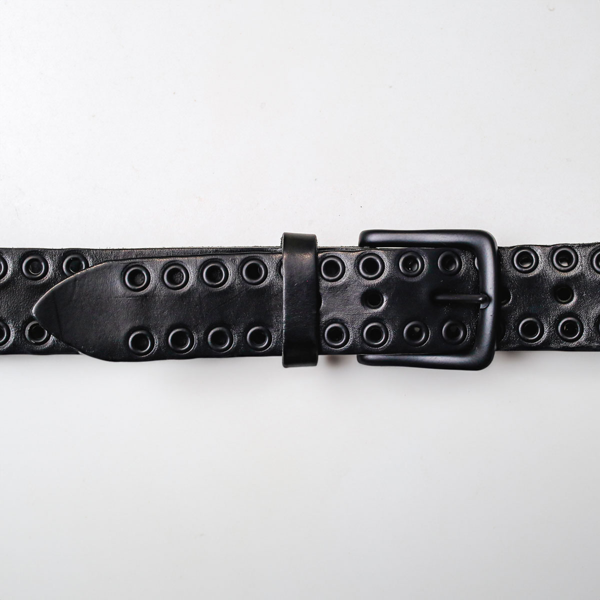 Cinturon Studebaker Magnum Cuero Vacuno Negro - Imagen 5