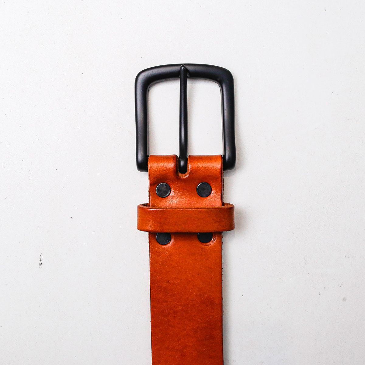 Cinturon Studebaker Magnum Cuero Vacuno Suela - Imagen 4