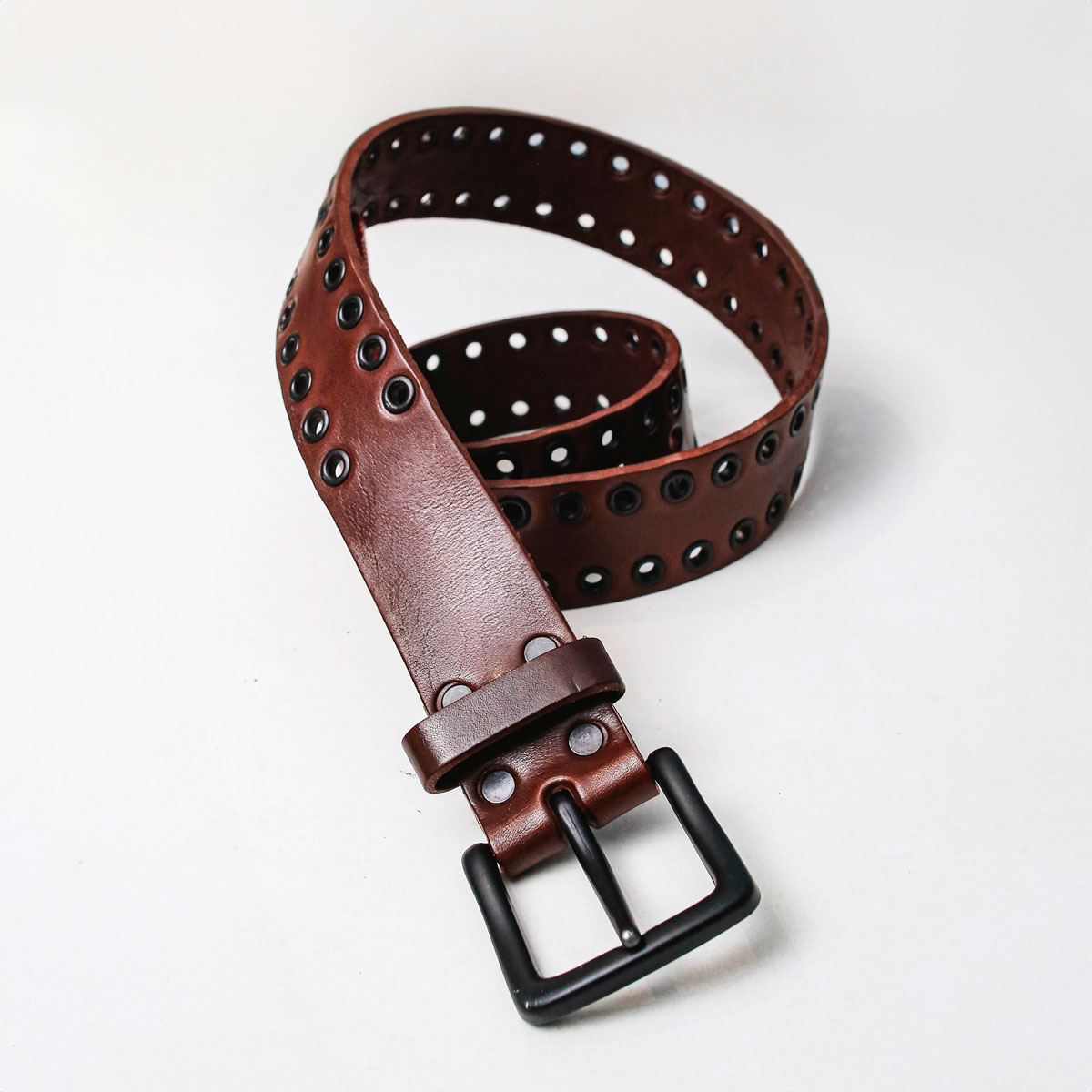 Cinturon Studebaker Magnum Cuero Vacuno Marron