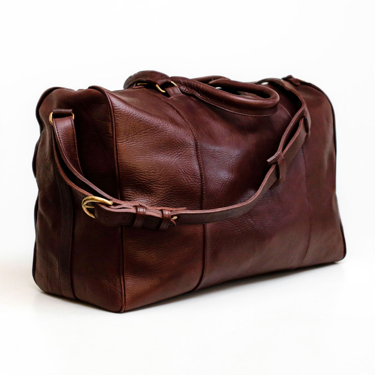Bolso Studebaker Weekend Cuero Marron - Imagen 2