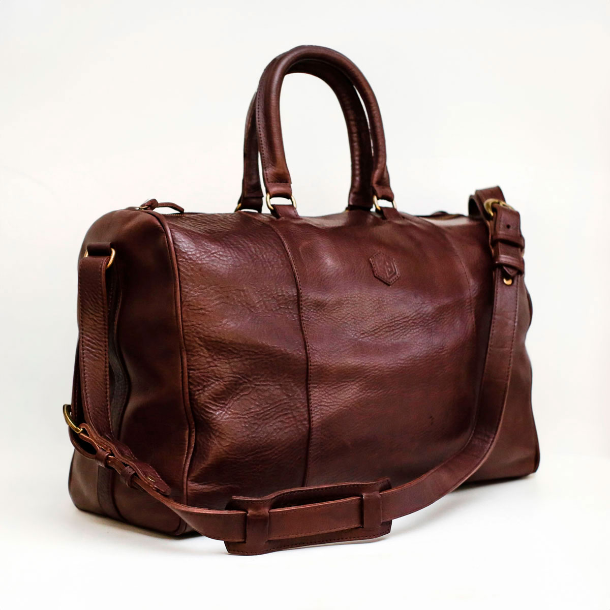 Bolso Studebaker Weekend Cuero Marron - Imagen 3
