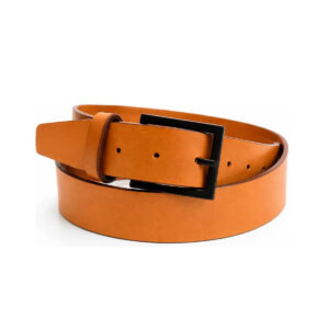 Cinturón Cuero Vacuno Hombre Hebilla Negra Studebaker Boss Suela