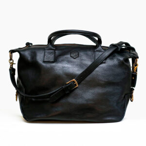 Bolso Studebaker Traveler Cuero Negro