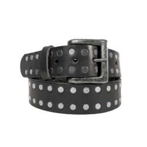 Cinturon Studebaker Race Cuero Negro