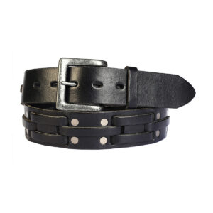 Cinturon Studebaker Thunder Cuero Negro