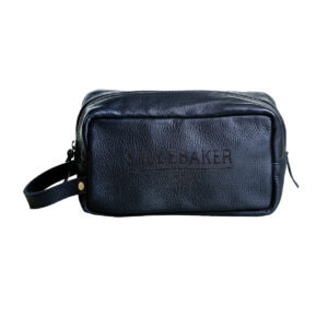 Neceser Studebaker Cuero Negro