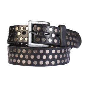 Cinturon Studebaker Boris Cuero Negro
